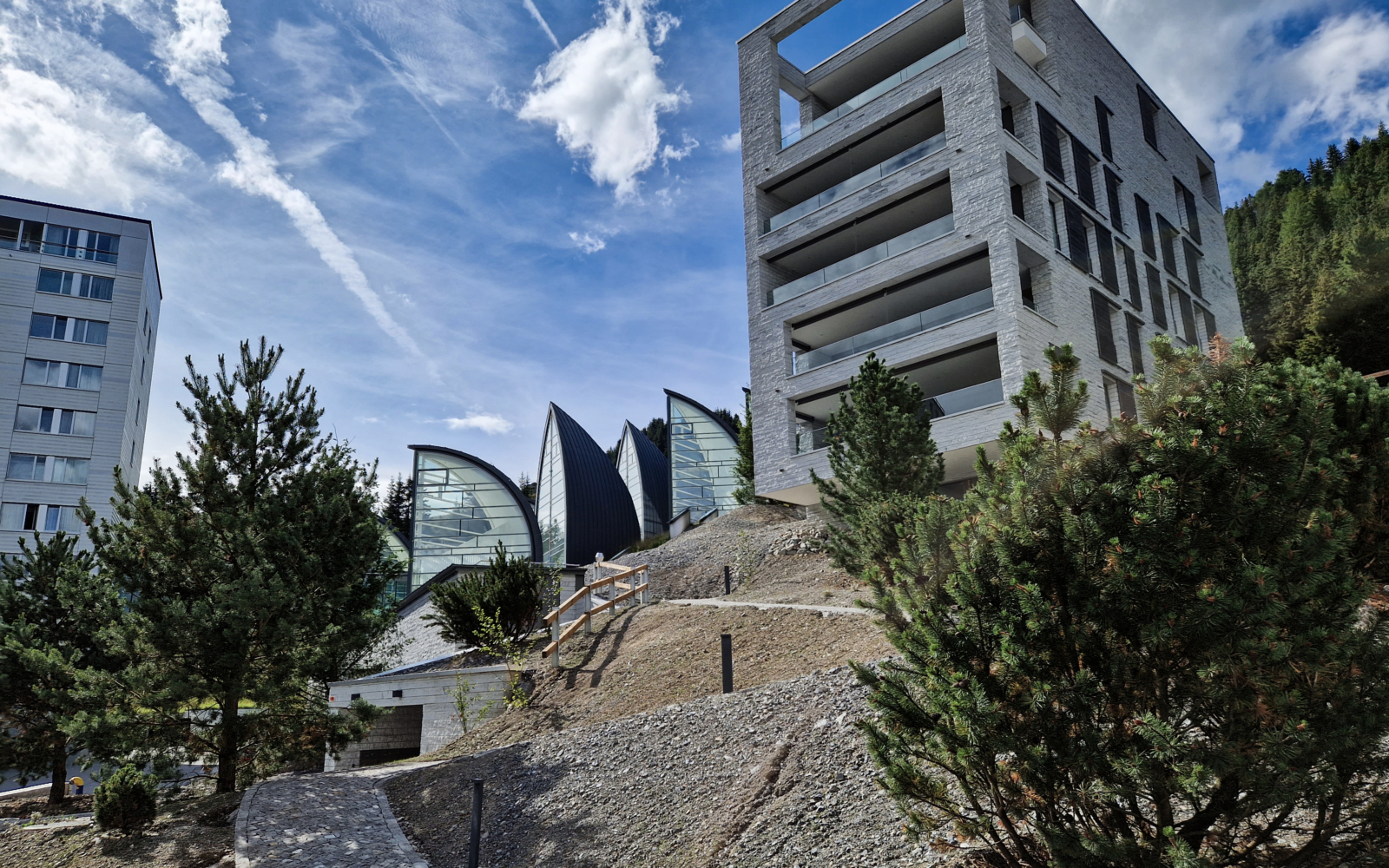 Tschuggen Grand Hotel und Neubau, Arosa